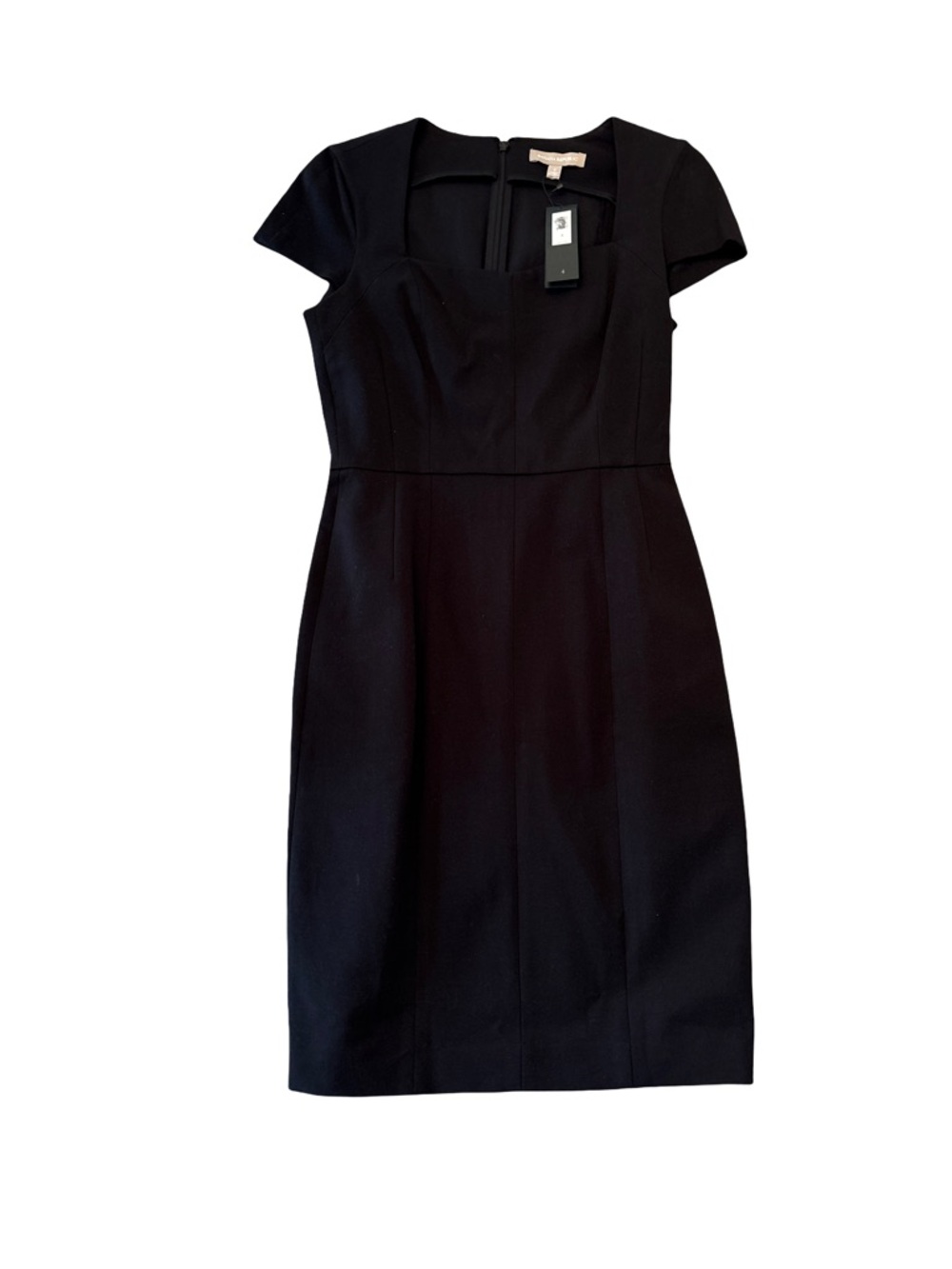 Banana Republic Heart Square-Neck Midi Dress - Picture 4 of 6